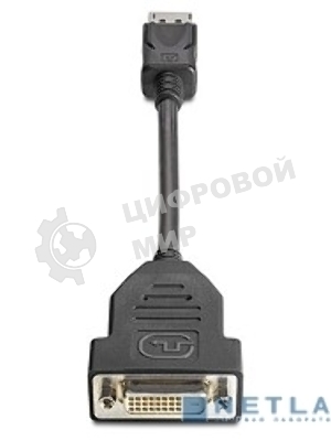 Адаптер HP DisplayPort to DVI-D (FH973AA)