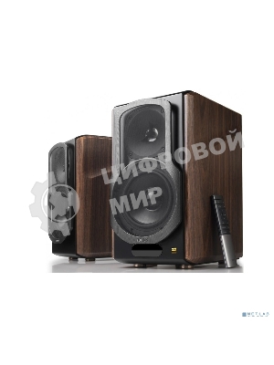 Колонки Edifier S2000MKIII Brown (2.0,Bluetooth 5.0,ДУ,2x 15 Вт (ВЧ), 2x 50 Вт (СЧ/НЧ)