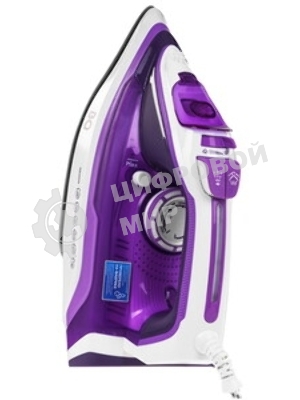 Утюг BQ SI1002 черный, 2600 Вт, 30 г/мин, 140 г/мин, 320 мл