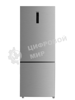 Холодильник Kraft KF-NF720XD нержавеющая сталь двухкамерный 324/108л морозилка сбоку, No Frost