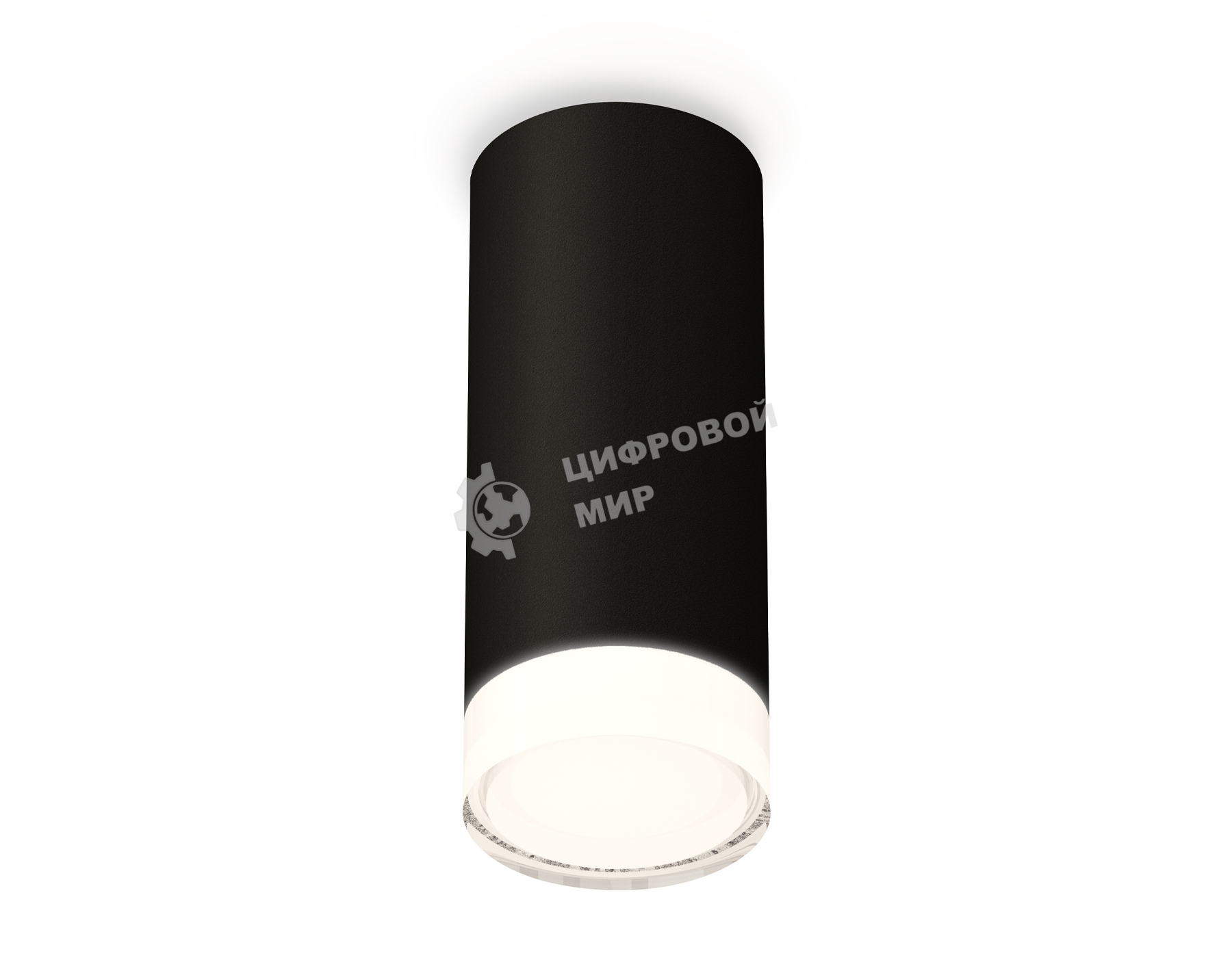 Светильник Ambrella Light XS7443014 SBK/FR/CL черный песок/белый матовый/прозрачный MR16 GU5.3 (C7443, N7160)