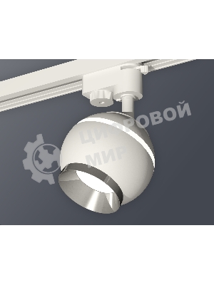 Светильник Ambrella light XT1101021 SWH/PSL белый песок/серебро полированное MR16 GU5.3 LED 3W 4200K (A2520, C1101, N7032)