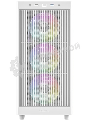 Корпус ID-Cooling Ware 510 белый без БП ATX 7x120mm 5x140mm 1xUSB2.0 1xUSB3.0 audio bott PSU