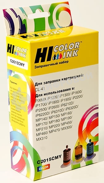 Заправочный набор CanonCL-41 3x20ml, color(Hi-Black) NEW