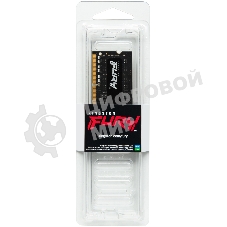 Оперативная память Kingston Fury Impact, DDR4, 8GB (1x8GB), 3200MHz, CL20, SO-DIMM