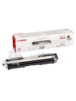Картридж лазерный Canon Cartridge 729BK (4370B002) черный (1200 стр.) для Canon i-Sensys LBP-7010C/7018C