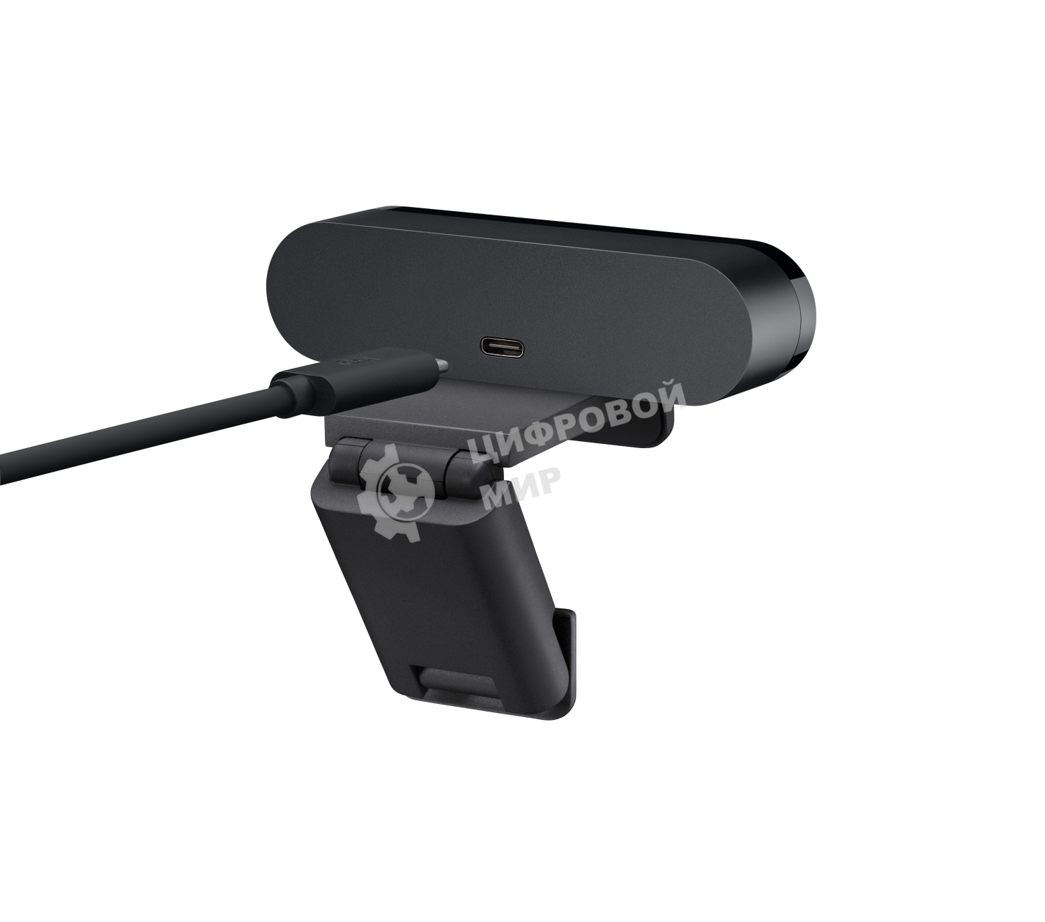 Веб-камера Logitech Brio 4K HDR 3840x2160, 30 кадр/с, USB Type-A, микрофон (2 шт, шумоподавление), автоматическая фокусировка, автоосвещение, HDR, шторка приватности, универсальное крепление