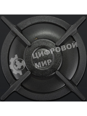 Газовая варочная панель Maunfeld EGHG.32.1CB/G, 2 конфорки, закаленное стекло, черный