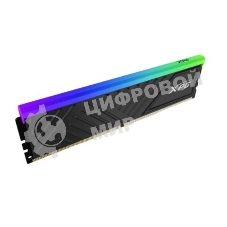 Оперативная память XPG Spectrix D35G RGb, 8Gb (1x8GB), DDR4, 3200MHz, CL16, DIMM, с радиатором, черный, RGb