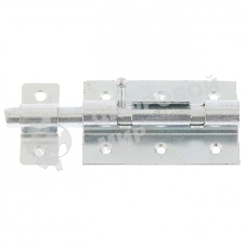 Задвижка дверная ЗД-08, цинк, (Металлист) Россия