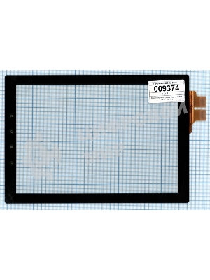 Сенсорное стекло (тачскрин) 5003M FPC-1, черное