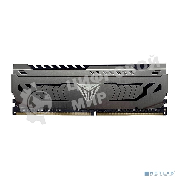Оперативная память Patriot Viper Steel, DDR4, 32GB (2x16 GB), 3200 MHz, CL16, DIMM, радиатор, черный