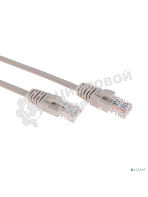 Патч-корд U/UTP Rexant cat.6, RJ45-RJ45, неэкранированный, 26AWG, LSZH, серый, 1 м
