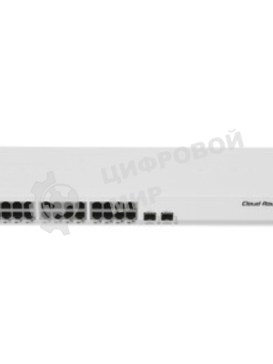 Маршрутизатор 24PORT 1000M CRS326-24G-2S+RM MIKROTIK
