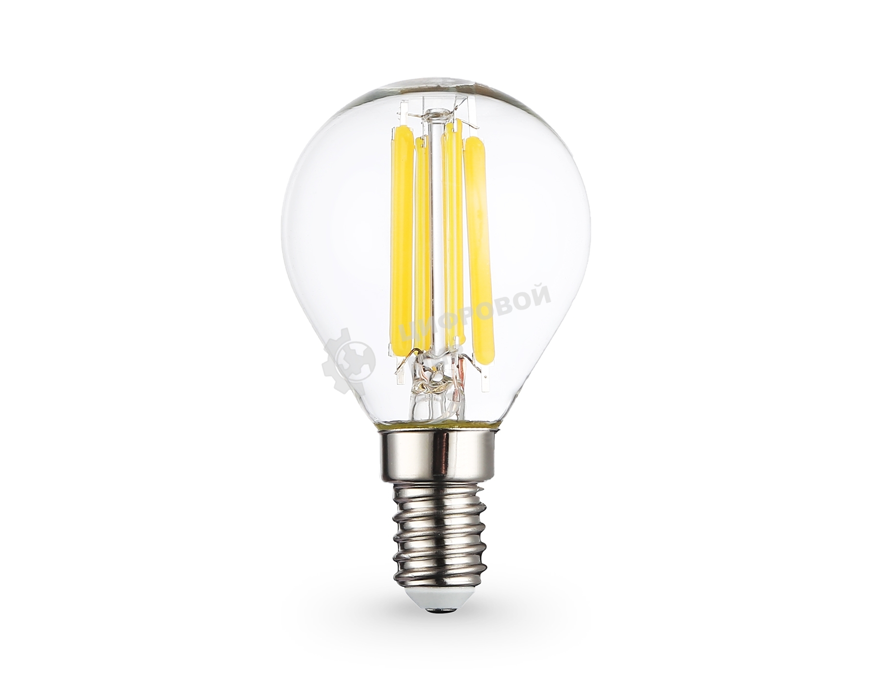 Лампа светодиодная 451534 Filament LED P45 15W E14 4000K 220-240V