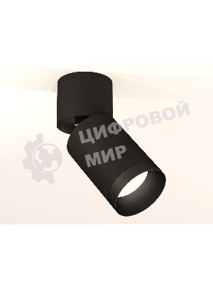 Светильник Ambrella Light XM6313041 SBK/BK/PBK черный песок/черный/черный полированный MR16 GU5.3 (A2221, C6313, N6131)