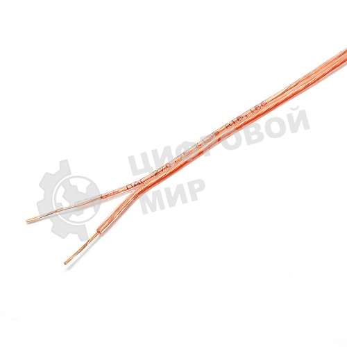 Акустический кабель Cablexpert CC-TC2x0,75-20M, прозрачный, 20 м, бухта