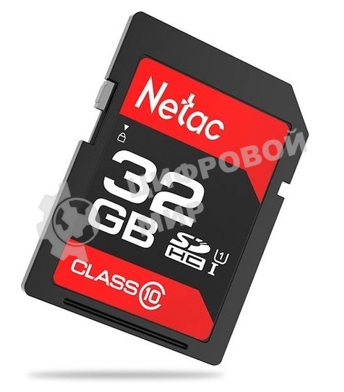 Флеш карта SDHC 32Gb Netac Class 10 UHS-I U1 P600 NT02P600STN-032G-R