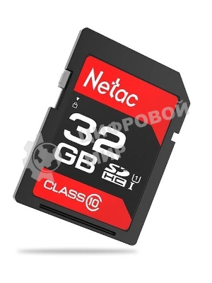 Флеш карта SDHC 32Gb Netac Class 10 UHS-I U1 P600 NT02P600STN-032G-R