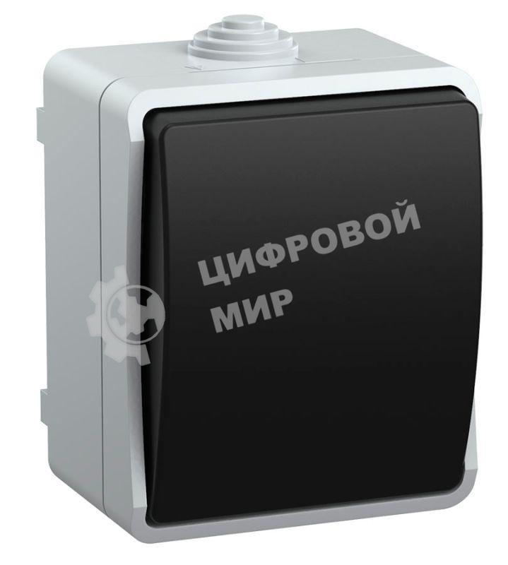 Выключатель 1-кл. ОП ФОРС 10А 250В IP54 ВС20-1-0-ФСр IEK EVS10-K03-10-54-DC