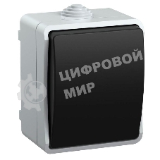 Выключатель 1-кл. ОП ФОРС 10А 250В IP54 ВС20-1-0-ФСр IEK EVS10-K03-10-54-DC