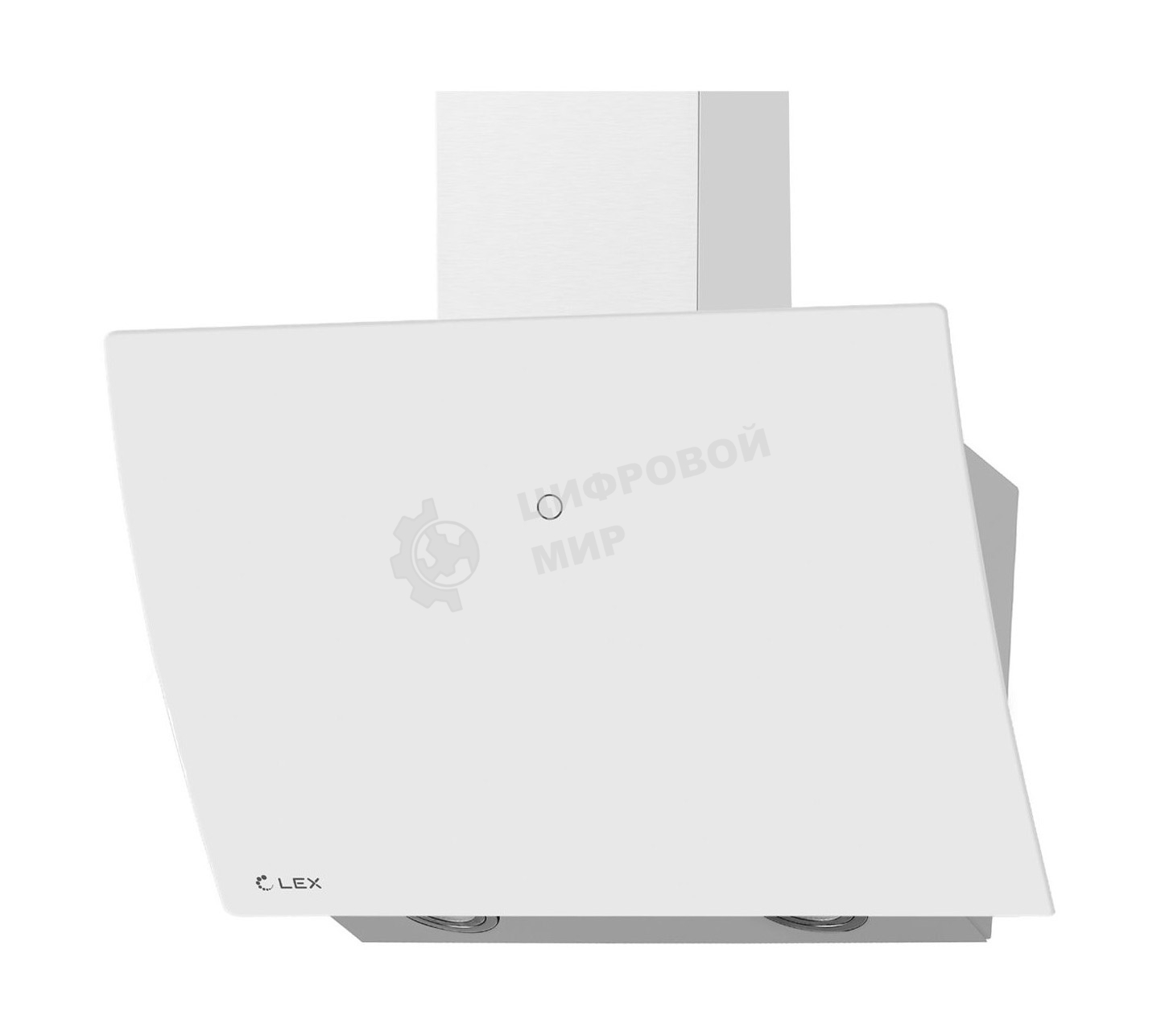 Вытяжка каминная Lex Plaza GS 600 WH белый управление: сенсорное (1 мотор)