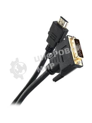 Кабель HDMI-DVI 5M LCG135E-5M TV-COM