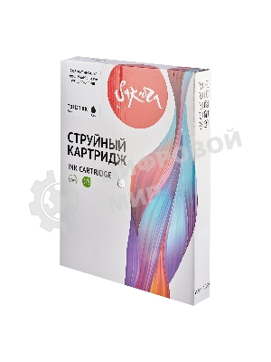 Контейнер с чернилами Sakura C13T01D100 (T01D1 BK) для Epson, черный, 50000 к., 860 мл.