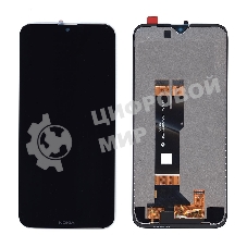 Дисплей для Nokia 2.3 черный