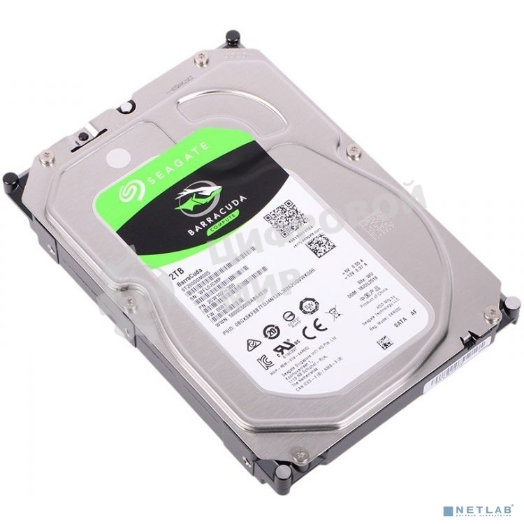 Жесткий диск Seagate 2Tb 5400rpm SATA-IIIST2000DM005 Desktop Barracuda256Mb 3.5