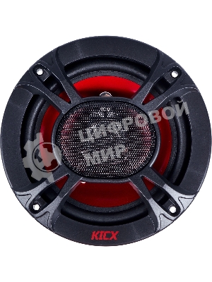 Колонки автомобильные Kicx SP 165, 130Вт, 90дБ, 4Ом, 16.5 см, (6 1/2 дюйм) (ком.: 2 кол.)
