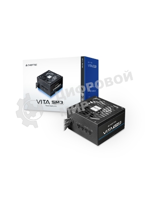 Блок питания Chieftec Vita SM3 BPX-850-C (ATX 3.1, 850W, 80 PLUS BRONZE, Active PFC, 120мм fan, Semi-modular Cable Management) Retail