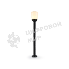 Светильник Ambrella light ST2095 BK/FR черный/белый матовый IP54 E27 max 40W D150*950