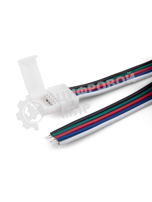 Коннектор для лент 5050+5050 24V 60Led 14,4W IP20 RGBW, 5050 24V 60Led 14,4W IP20 RGBW гибкий односторонний (10pkt)
