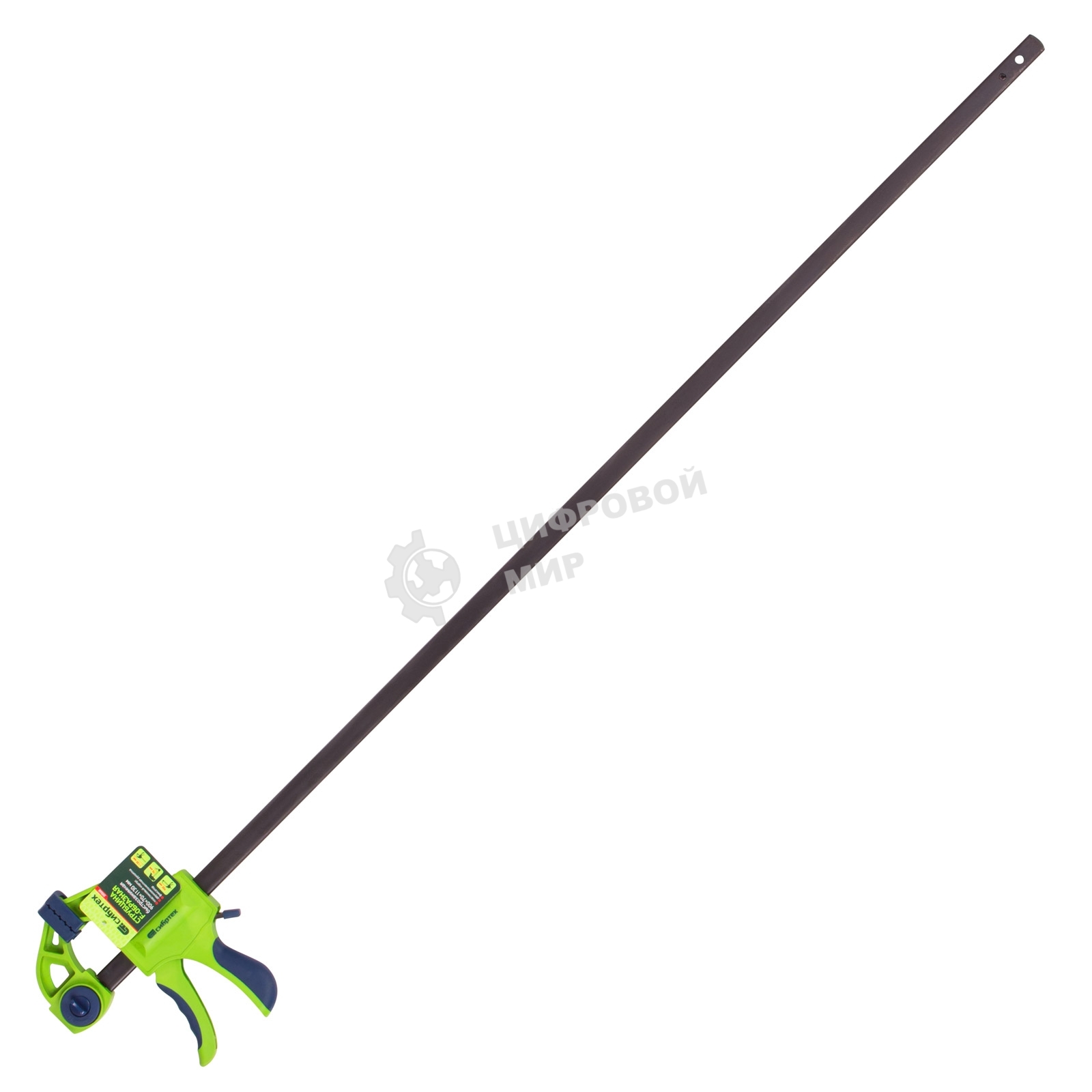 Струбцина Сибртех f-образная быстрозажимная 900 х 70 х 1130мм пластиковый корпус фиксатор дв