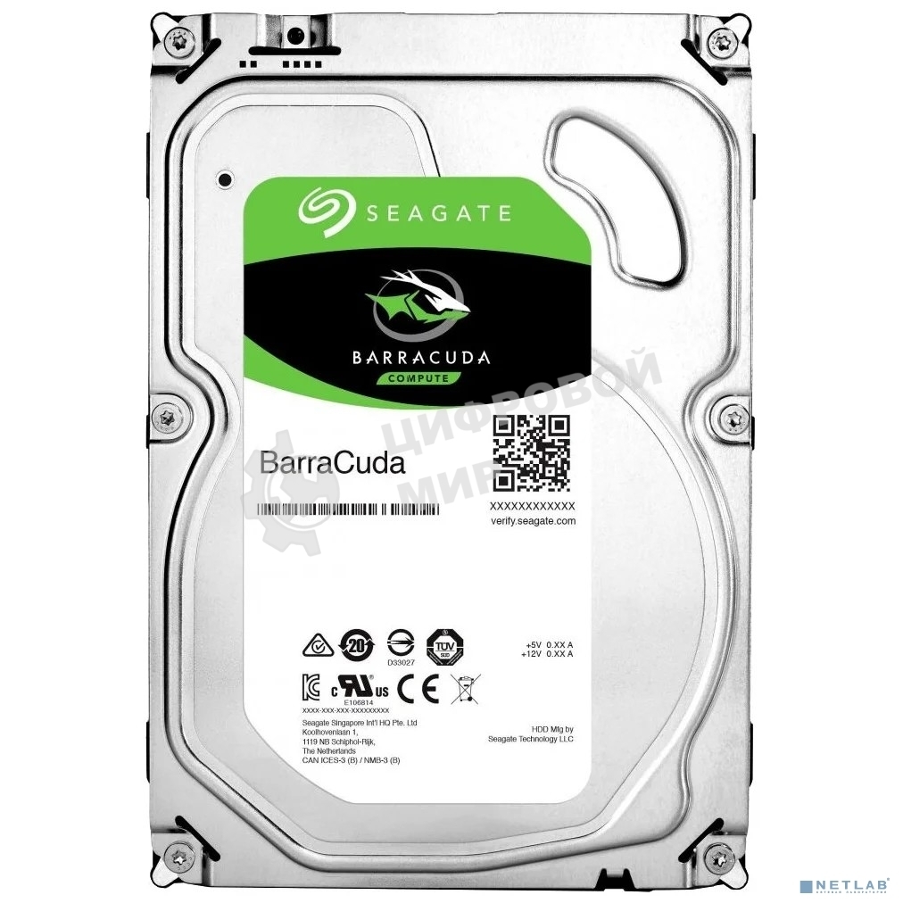Жесткий диск Seagate 2Tb 5400rpm SATA-IIIST2000DM005 Desktop Barracuda256Mb 3.5