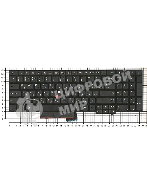 Клавиатура для ноутбука Lenovo ThinkPad Edge E530 E535 E530c черная