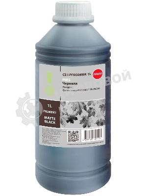 Чернила Cactus CS-I-PFI030MBK-1L PFI-030 черный матовый 1000мл для Canon imagePROGRAF TA-20/30