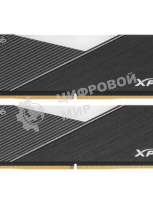Оперативная память XPG Lancer, DDR5, 32Gb (2x16Gb), 6400MHz, CL32, DIMM, с радиаторами, RGB, черный