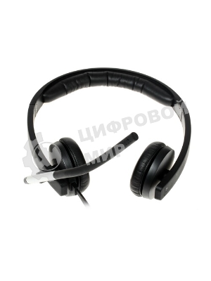 Гарнитура Logitech H650e чёрный, проводная, USB
