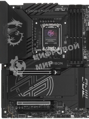 Материнская плата MSI MPG Z890 CARBON WIFI, LGA 1851, Intel Z890, 4xDDR5, 4xSATA, 5xM.2, 1xPCI-E 5.0 x16, 1xPCI-E 5.0 x8, 1xPCI-E 4.0 x4, 1xHDMI, 2xUSB-C Thunderbolt 4, 1xUSB-C 3.2 Gen 2, 10xUSB-A 3.2 Gen 2, 2x 5Gb LAN, 2x3.5 мм, 7.1, ATX