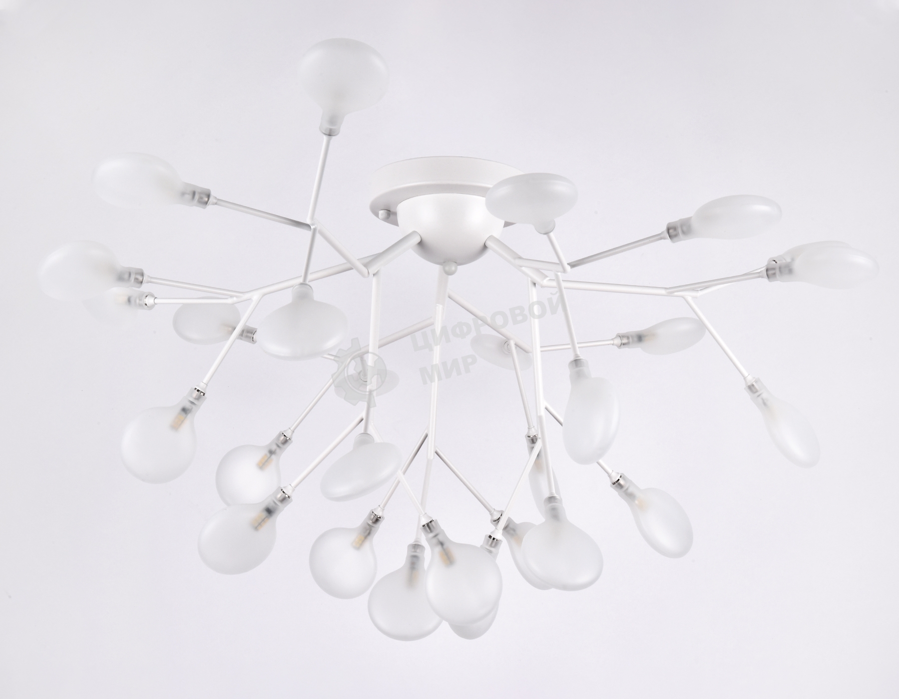 Светильник Ambrella light TR3011/27 WH/FR белый/матовый G4/27 max 20W D730*430