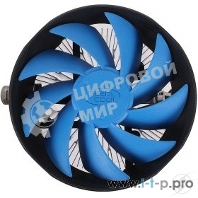 Кулер для процессора DEEPCOOL ARCHER BIGPRO серебристый/синий, 120 мм, алюминий/медь, 2000 об/мин, 29.7 дБ, 4 pin, 125 Вт, 70 мм