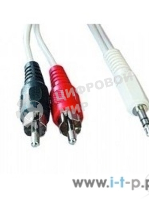 Кабель аудио Gembird Jack3.5/2xRCA, 5.0м