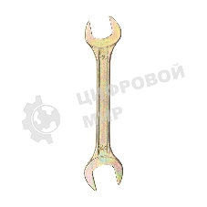 Ключ гаечный рожковый Rexant 20х22 мм, желтый цинк