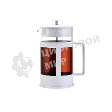 Френч-пресс LR06-50-350 <350мл> экологически чистый материал, стальной фильтр 18/10, боросил. стекло