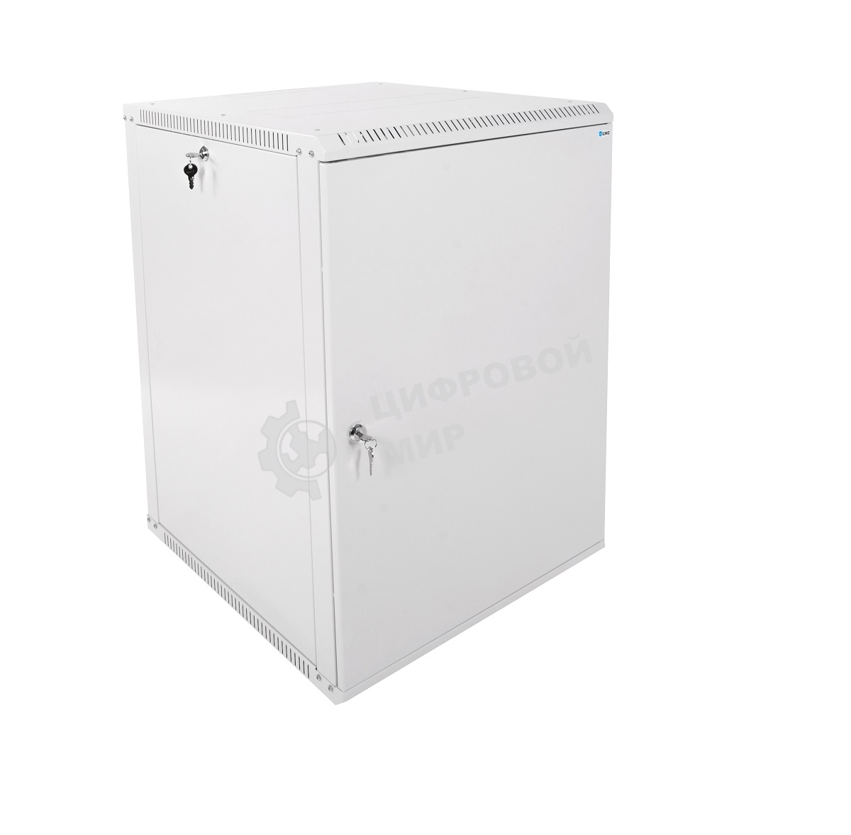 Шкаф телекоммуникационный настенный разборный 18U (600х520) дверь металл, ШРН-Э-18.500.1