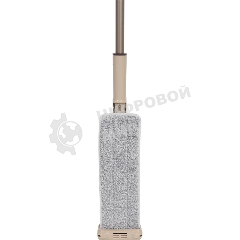 Швабра для пола с механизмом отжатия и насадкой из микрофибры WRING