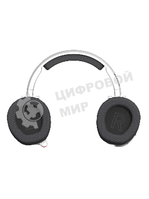 Гарнитура Bloody MR720 Naraka белый, беспроводная + проводная, радиоканал/Bluetooth/mini jack 3.5 мм, до 44 ч, подсветка