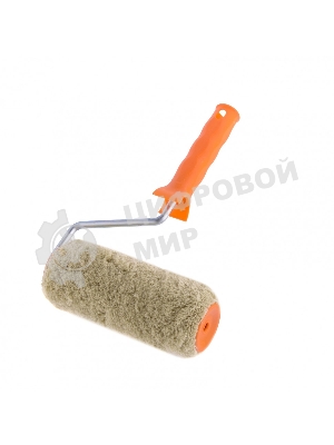 Валик Сибртех Фасадные работы, 180мм, ворс 18мм, D 48мм, D ручки 8мм, полиакрил, полиэстер